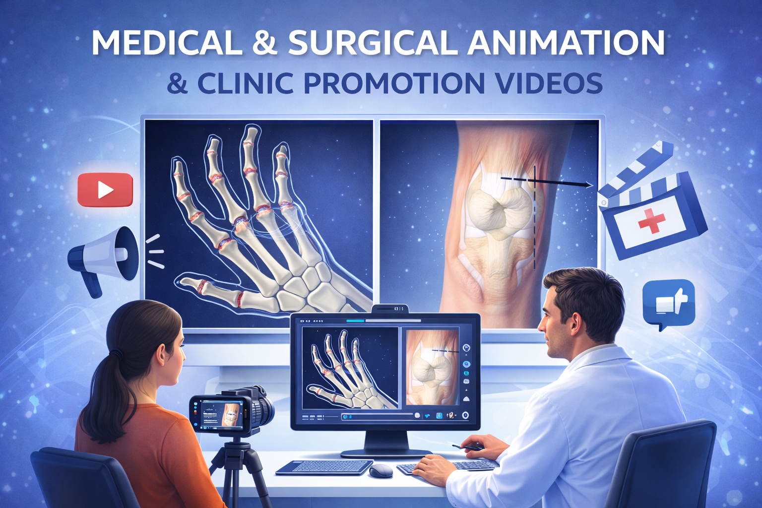 Medical or Procedural or surgical animation